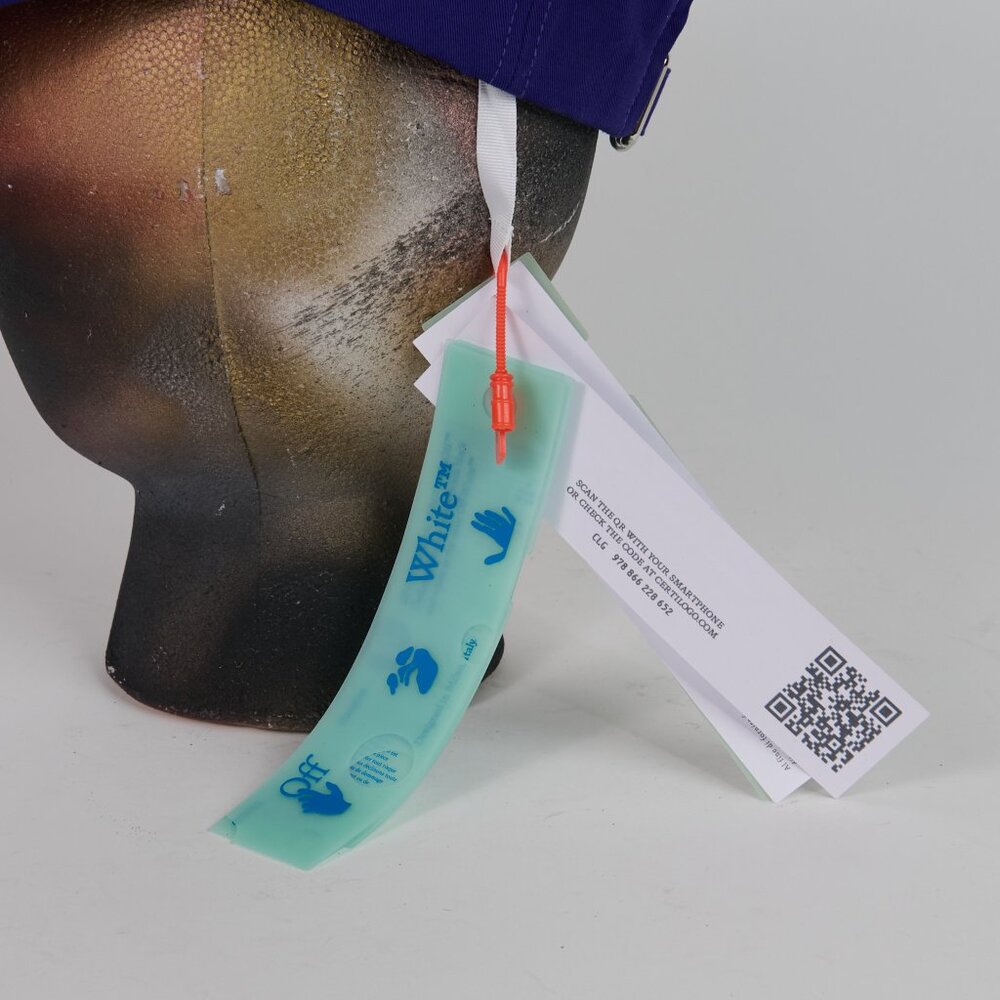 Off-White Blue/Green Cap - NWT - Picture 4 of 4